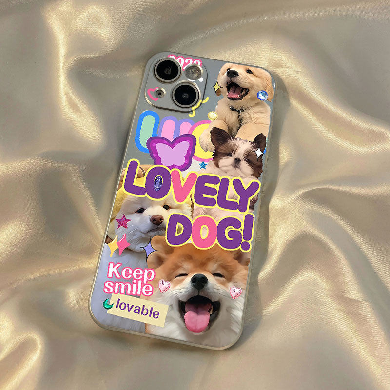 [ Meme Case ] keep smile dog phone case
