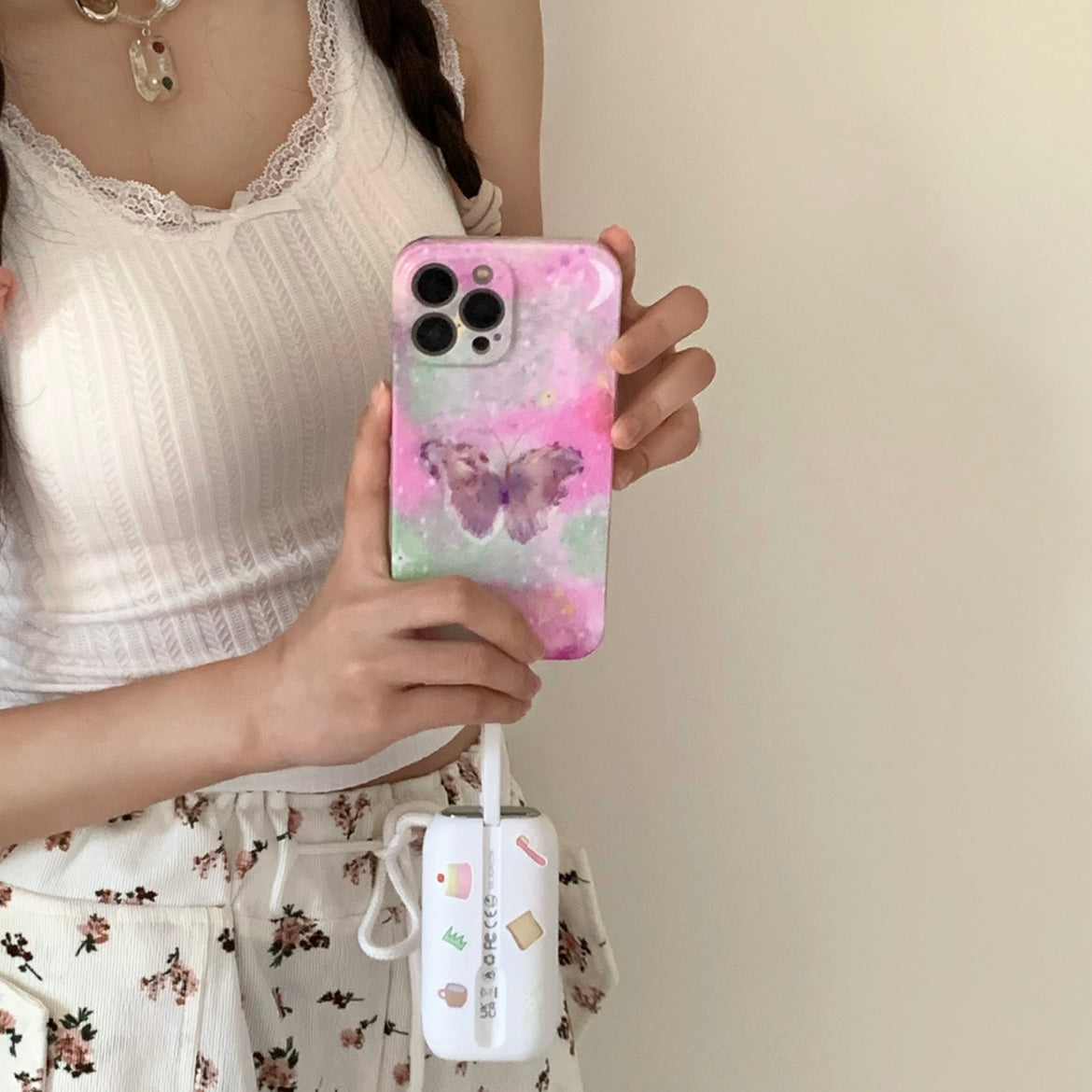 Dreamy Purple Butterfly Phone Case