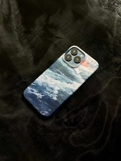 Ocean Waves Printed Phone Case