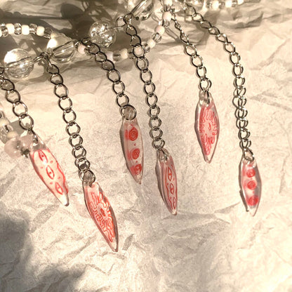 Odd Little Star Beaded Tassel Choker