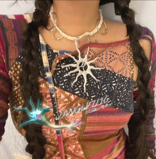 Original Design Growth Lines Necklace