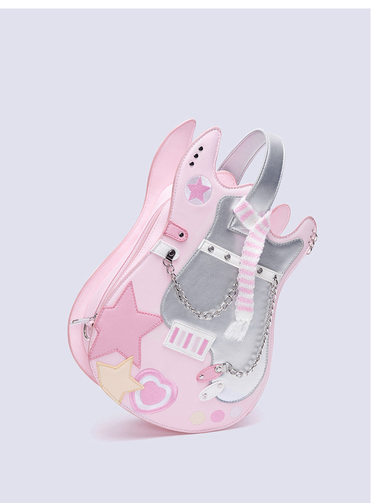 Original Guitar Shaped Star Backpack | Bag | Three Fleas