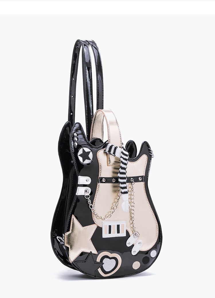 Original Guitar Shaped Star Backpack | Bag | Three Fleas
