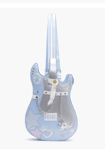 Original Guitar Shaped Star Backpack | Bag | Three Fleas