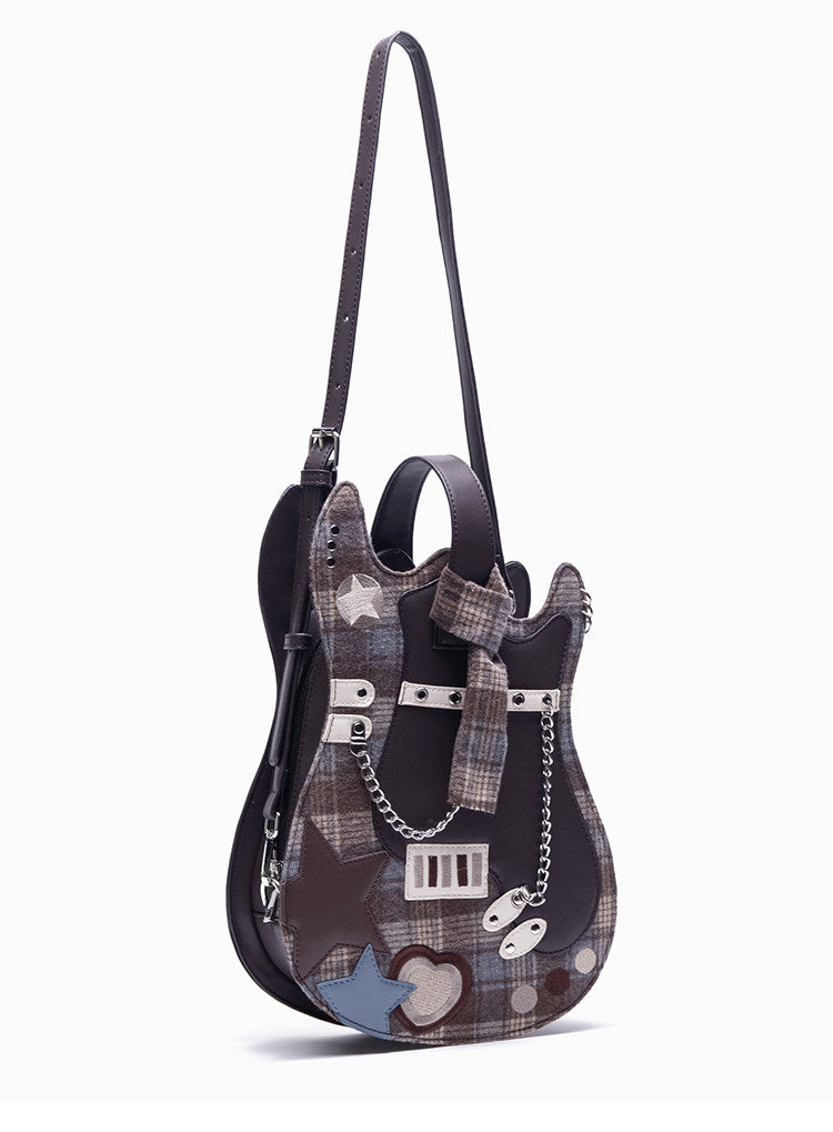 Original Guitar Shaped Star Backpack | Bag | Three Fleas