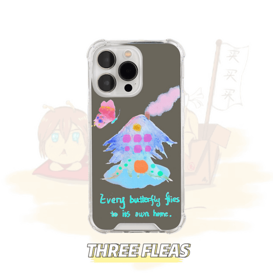 「Original」Go home butterfly mirror phone case