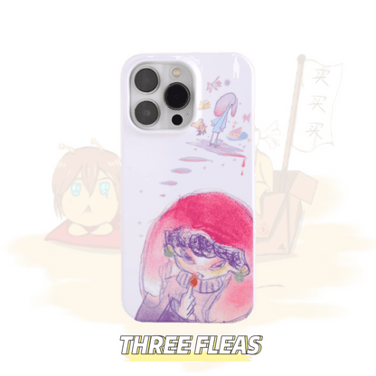 「Original」Sketching young girl phone case