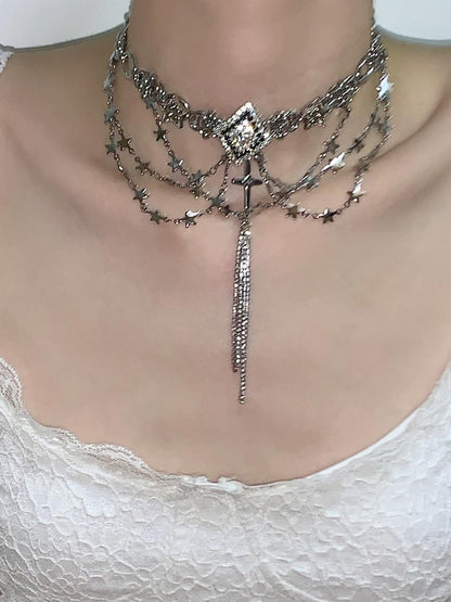 Party Queen Tassel Choker