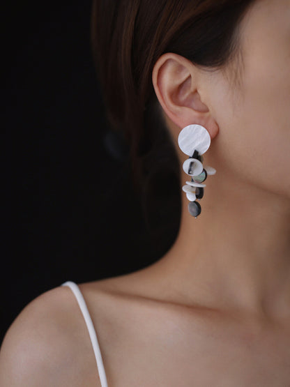 Pearl Beaded Earrings