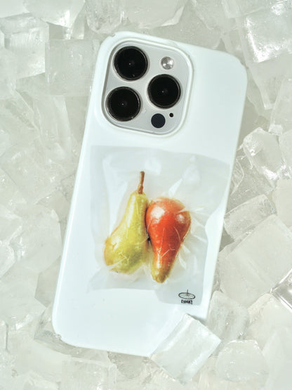 Pears In Sealed Bag Printed Phone Case