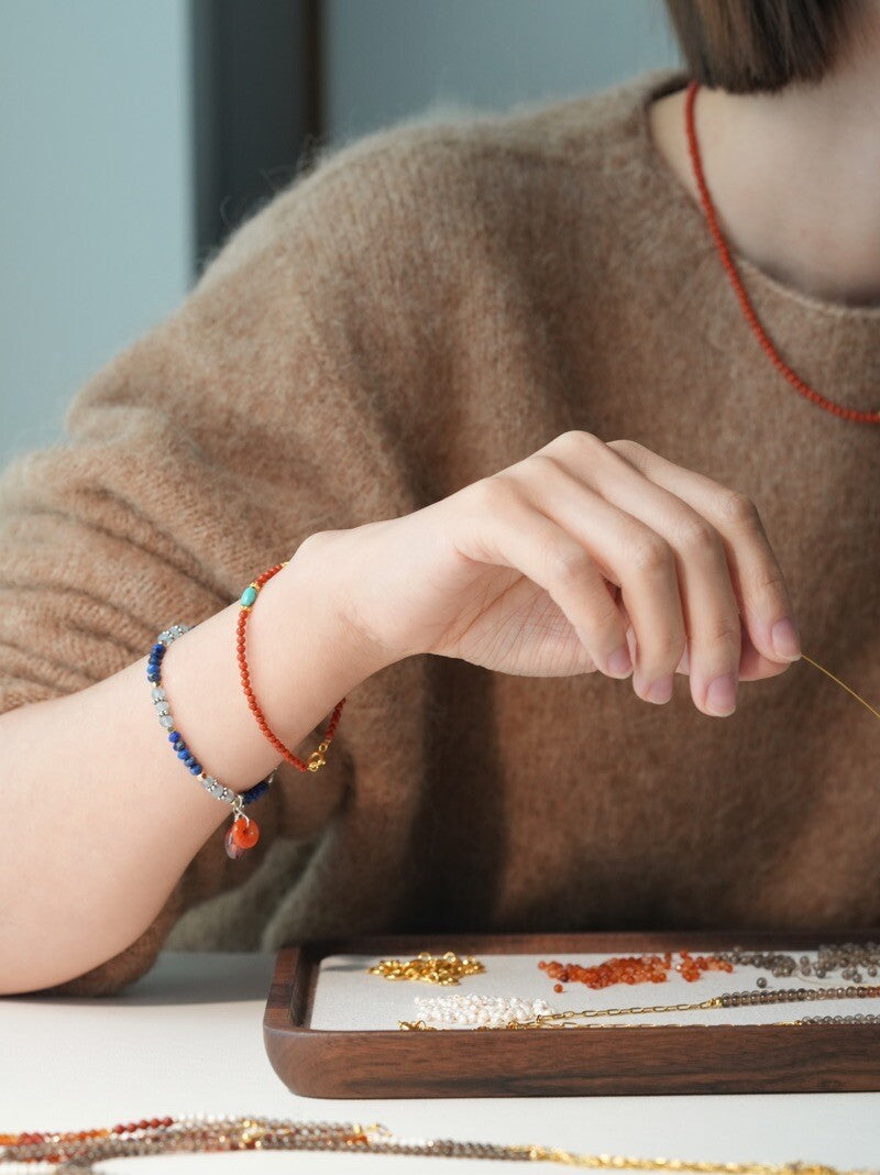 Persimmon South Red Turquoise Bracelet