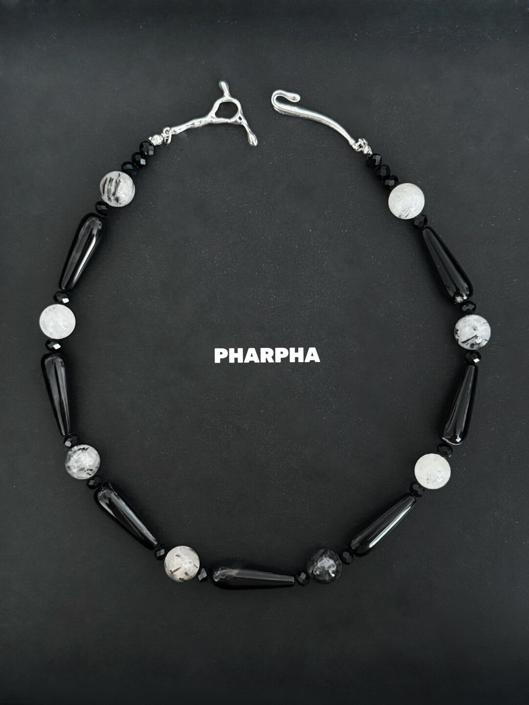 Pharpha Black & White Necklace