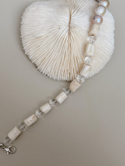 Pharpha Colorful Baroque Pearl Necklace