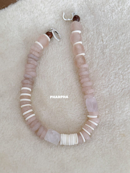 Pharpha Rose Quartz Necklace