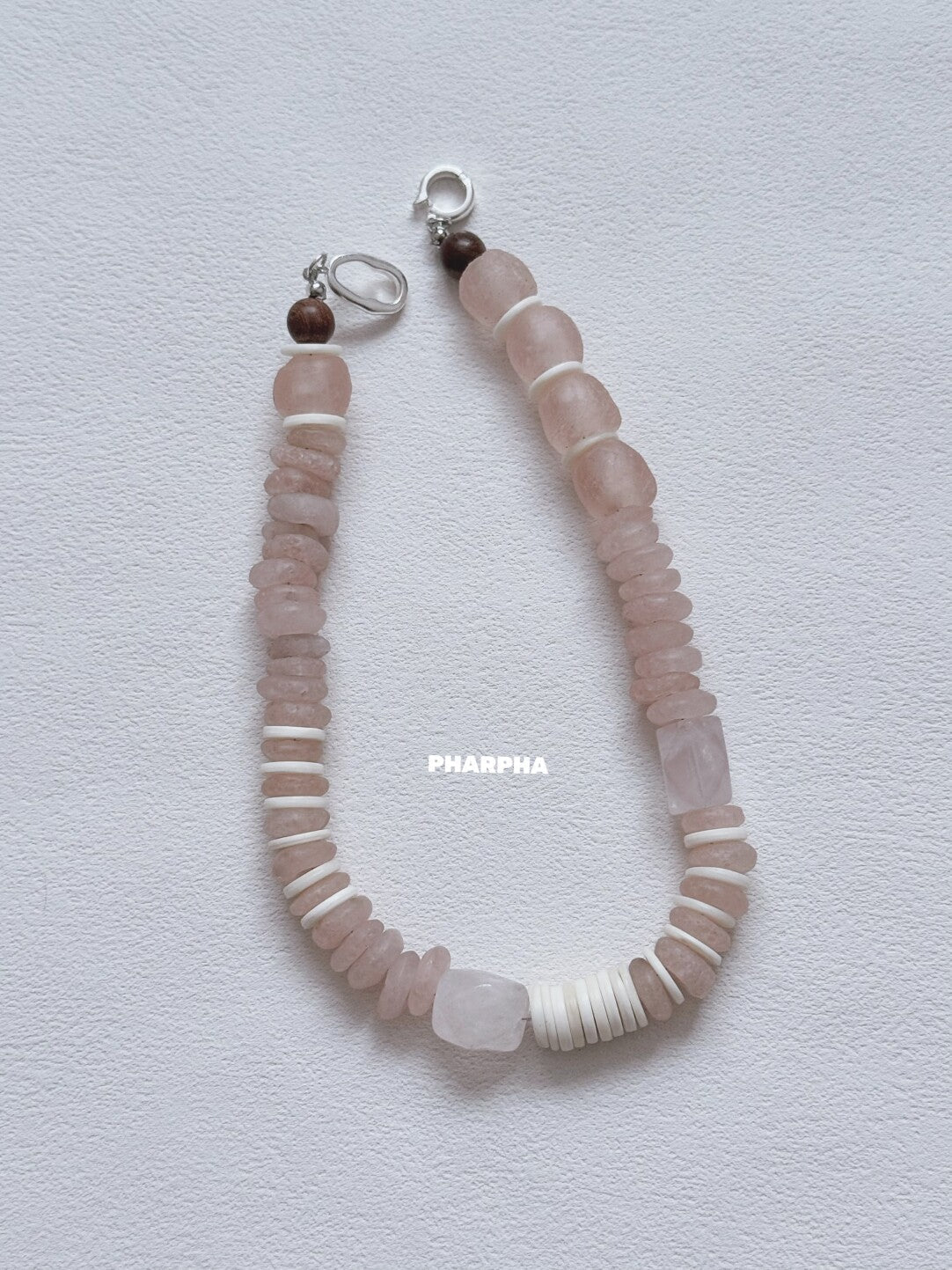 Pharpha Rose Quartz Necklace
