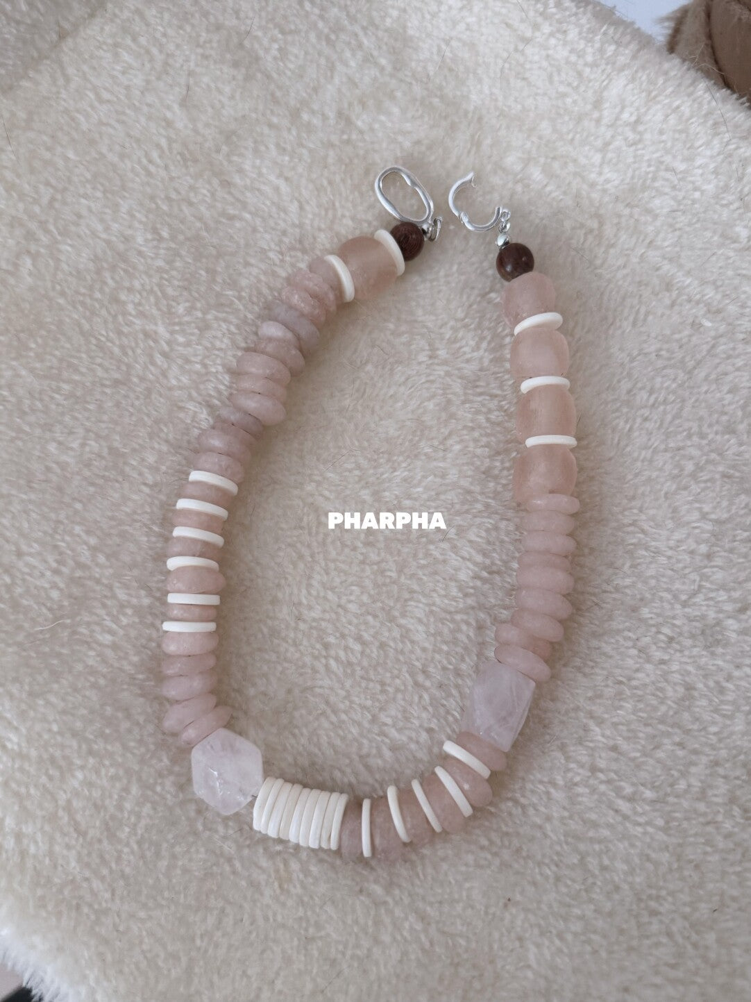 Pharpha Rose Quartz Necklace