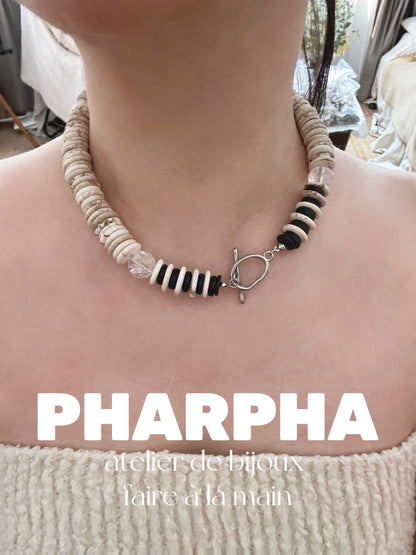 Pharpha Turquoise Crystal Necklace