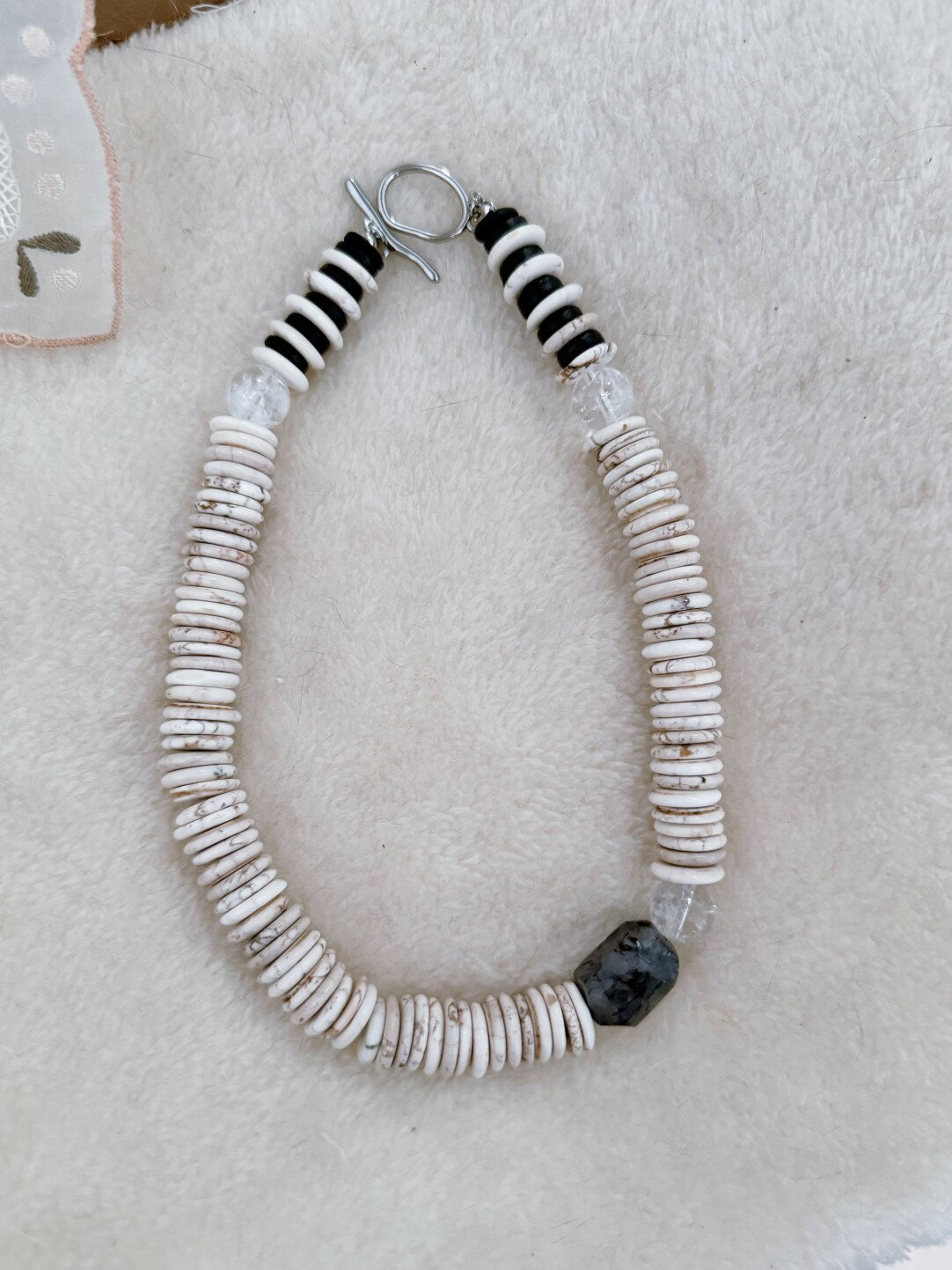 Pharpha Turquoise Crystal Necklace