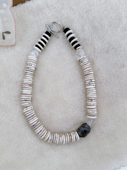 Pharpha Turquoise Crystal Necklace