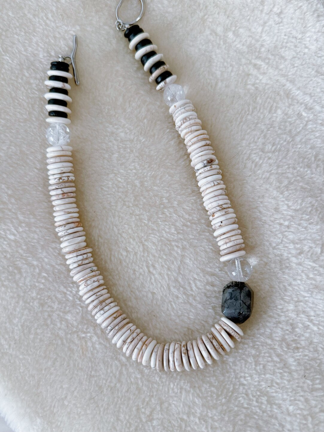 Pharpha Turquoise Crystal Necklace