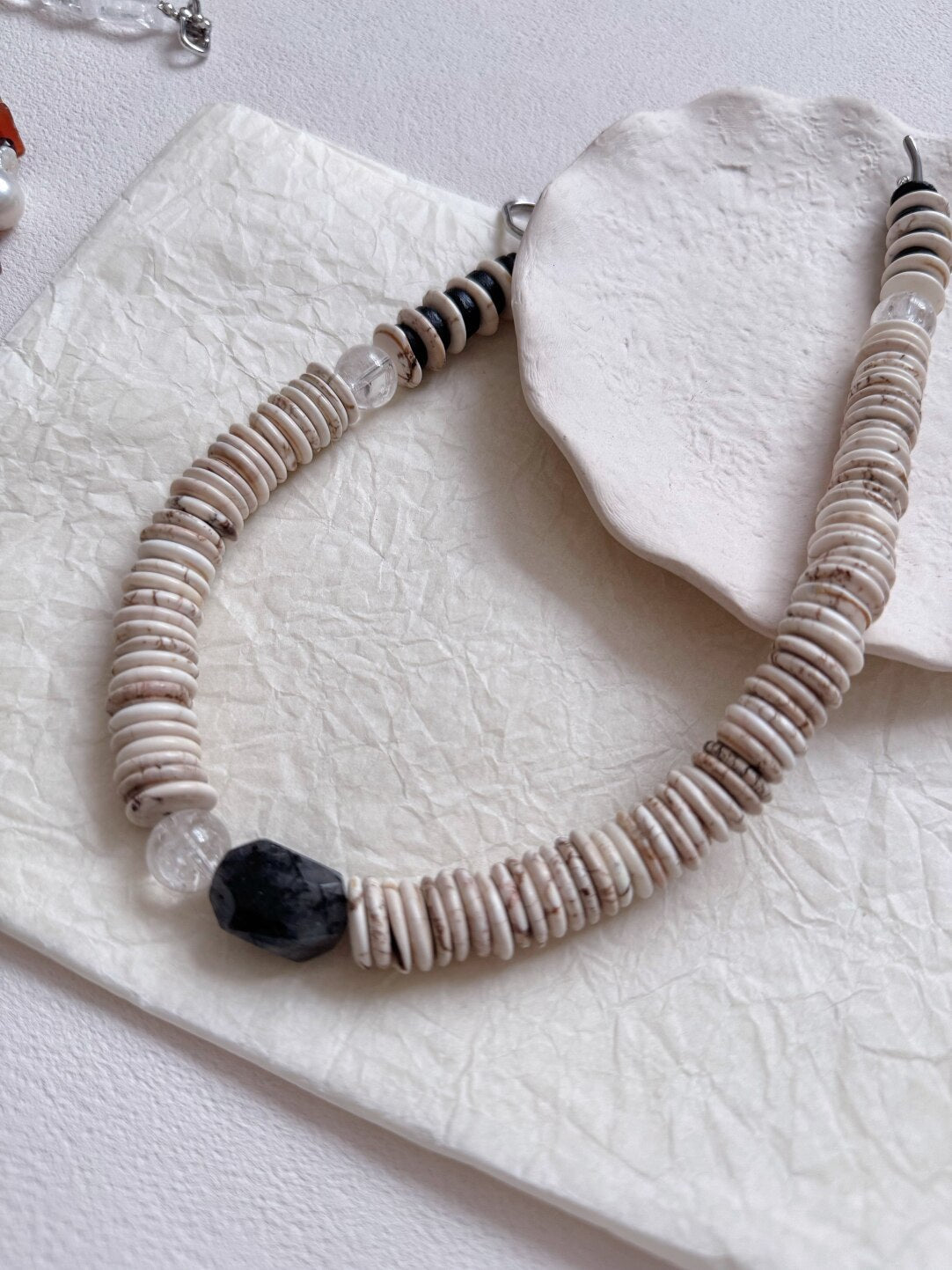 Pharpha Turquoise Crystal Necklace