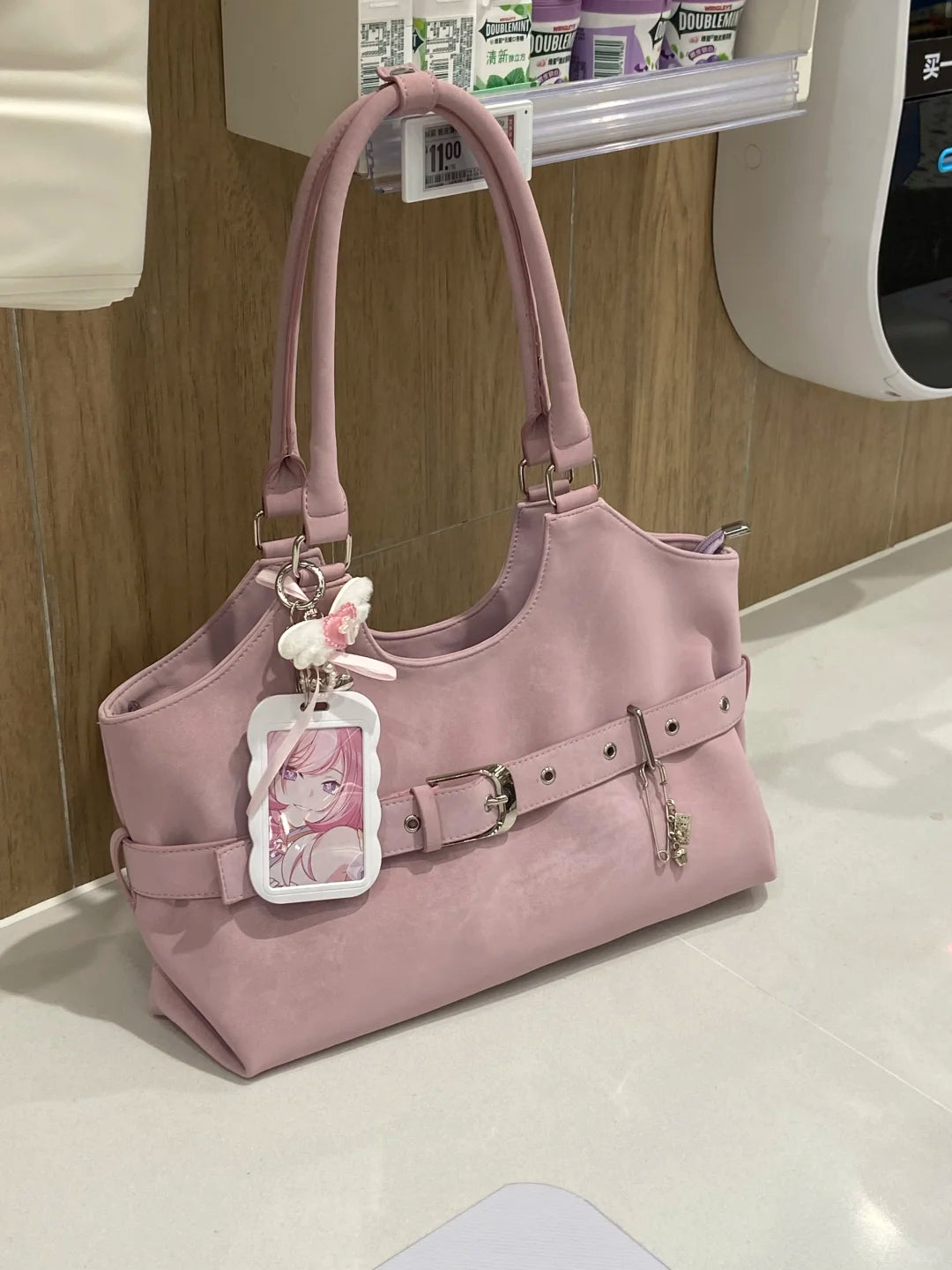Pink Aesthetic Shoulder Bag