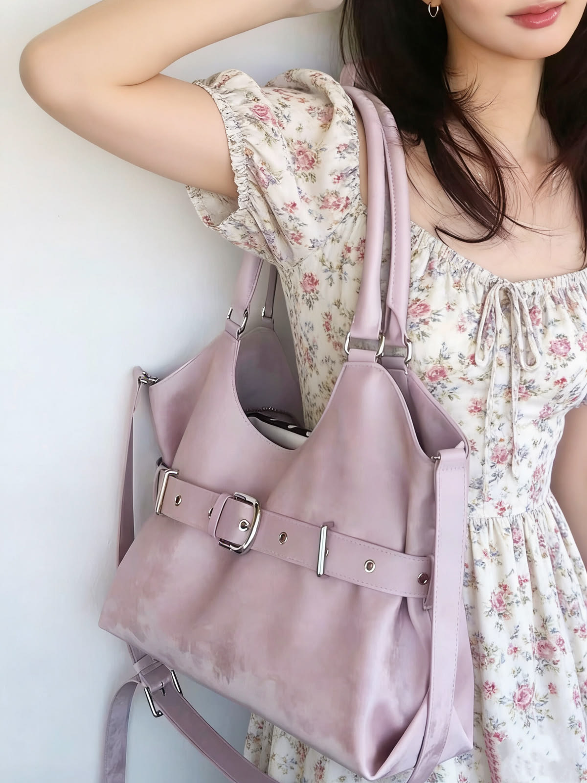 Pink Aesthetic Shoulder Bag