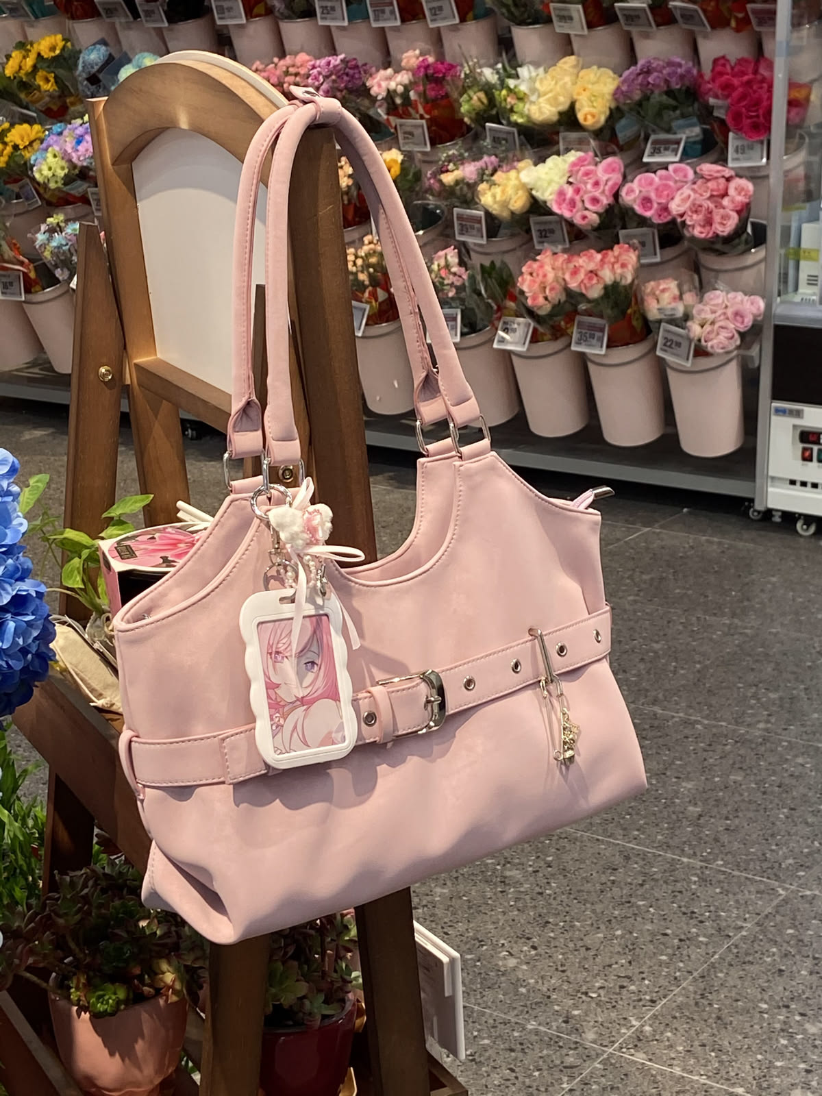 Pink Aesthetic Shoulder Bag