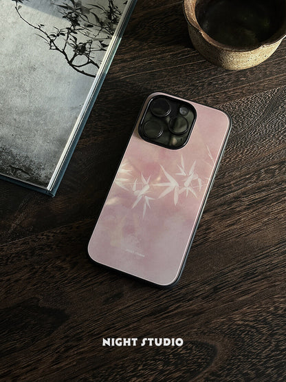 Pink Bamboo Phone Case