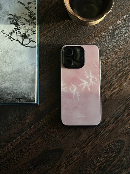 Pink Bamboo Phone Case