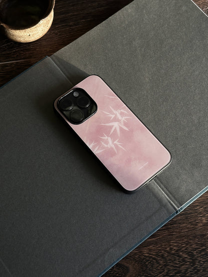 Pink Bamboo Phone Case