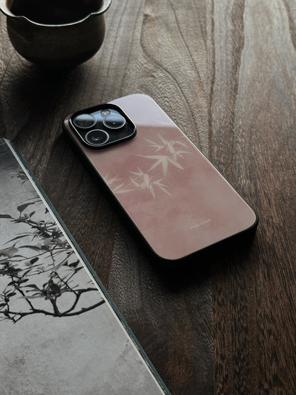 Pink Bamboo Phone Case