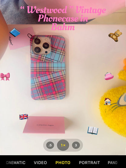 Pink Blue JK Dress Printed Phone Case