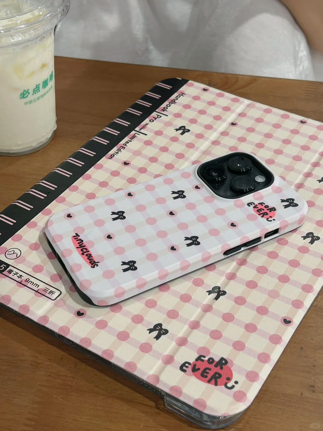 Pink Bow Printed Phone Case