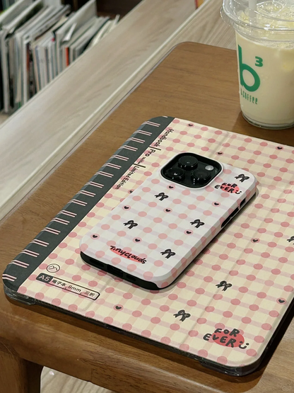 Pink Bow Printed Phone Case