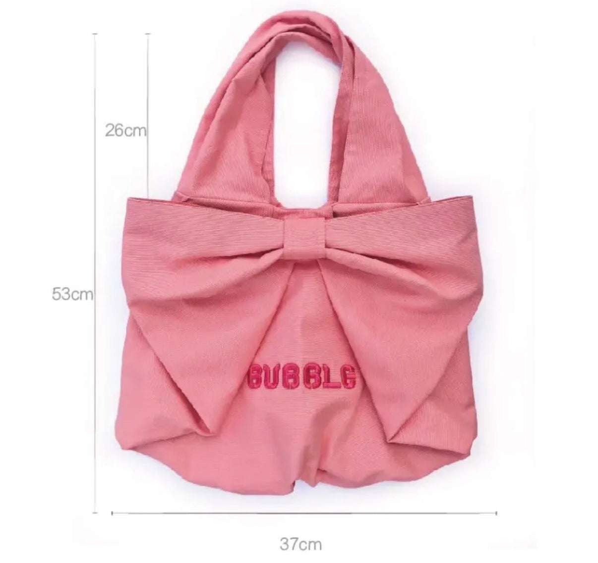 Pink Bow Shoulder Bag