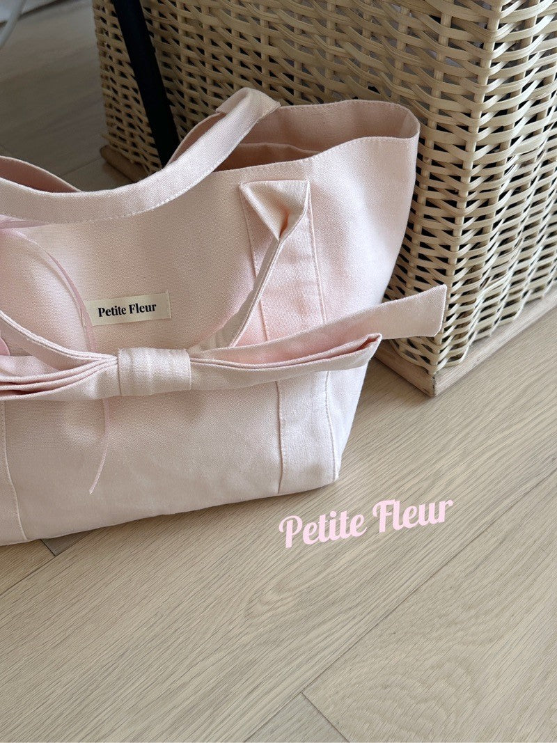 Pink Bow Shoulder Bag