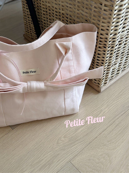 Pink Bow Shoulder Bag