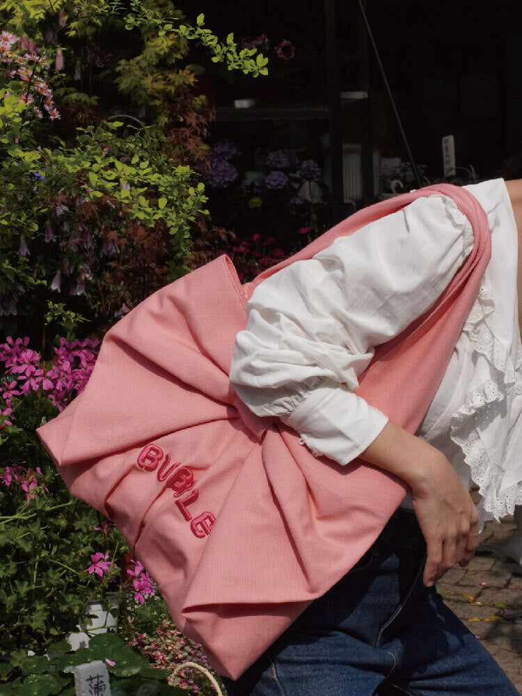 Pink Bow Shoulder Bag