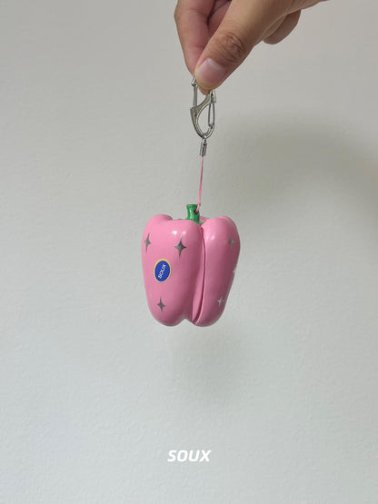 Pink Star Sweet Pepper AirPods Case