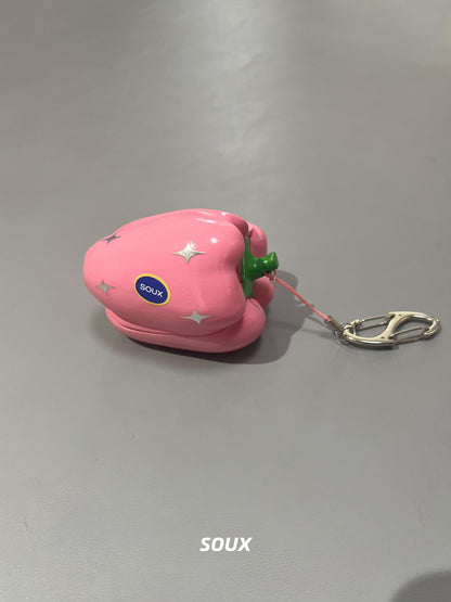 Pink Star Sweet Pepper AirPods Case