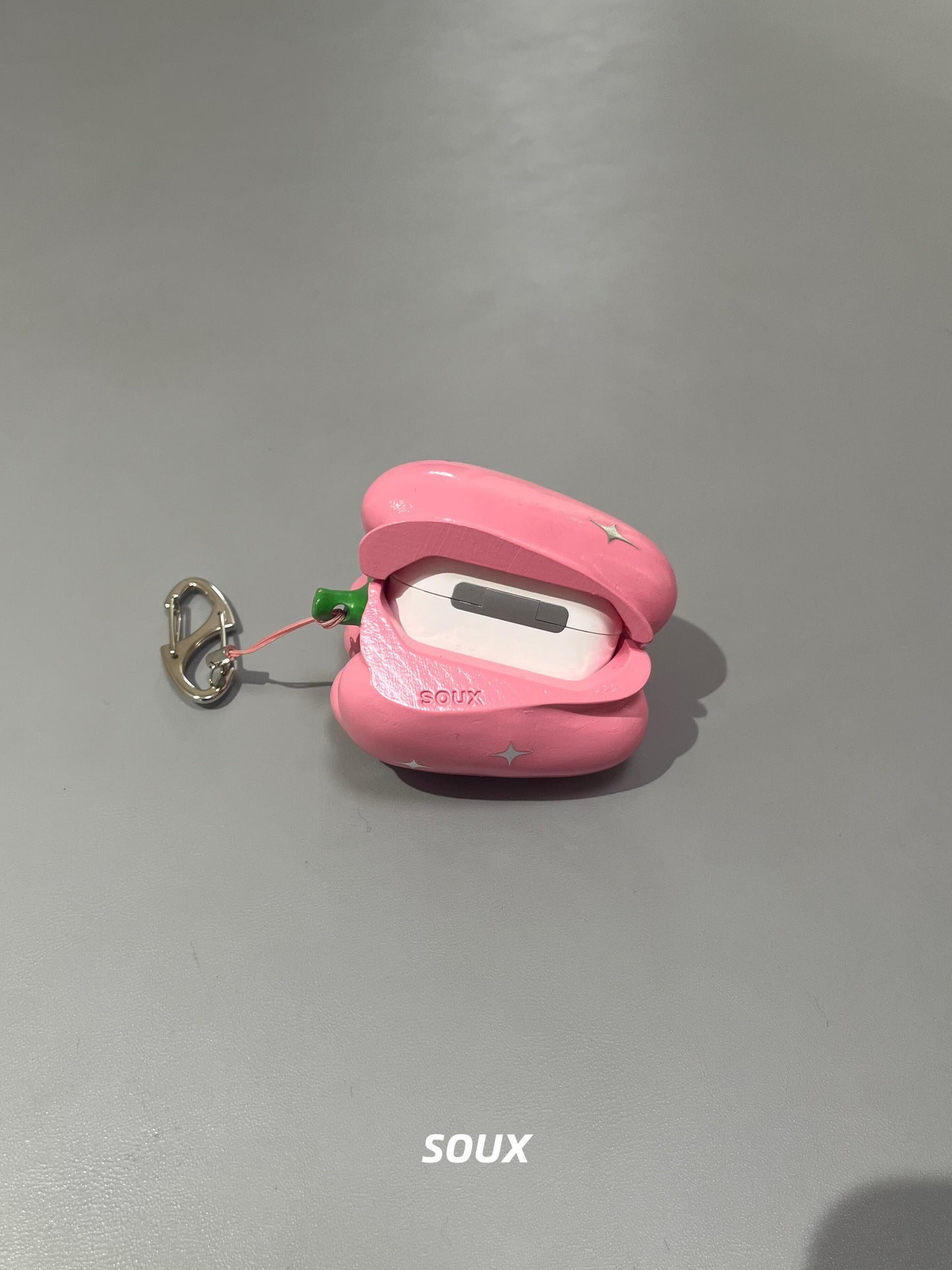 Pink Star Sweet Pepper AirPods Case
