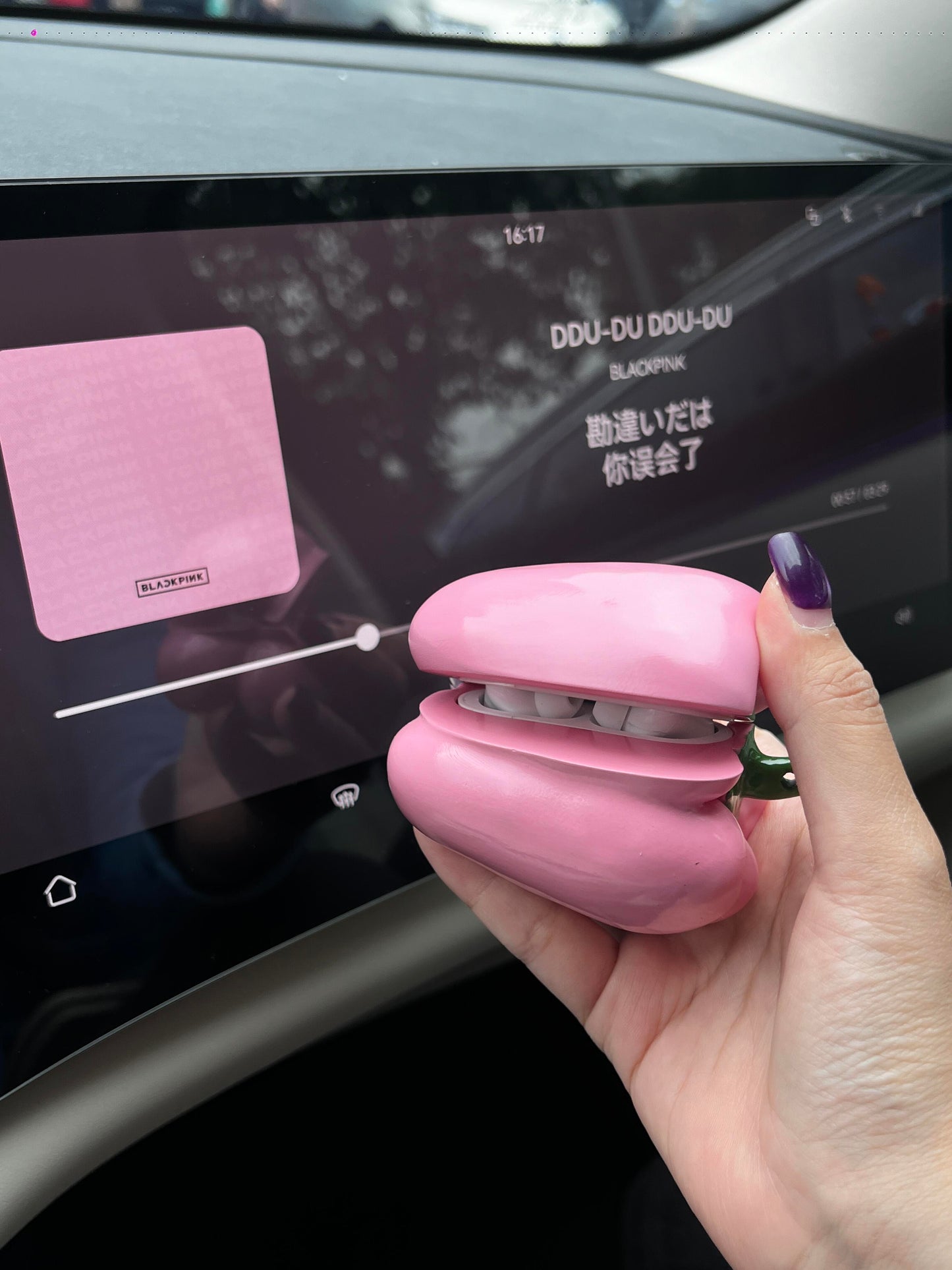 Pink Sweet Pepper AirPods Case | AirPods Case | Three Fleas