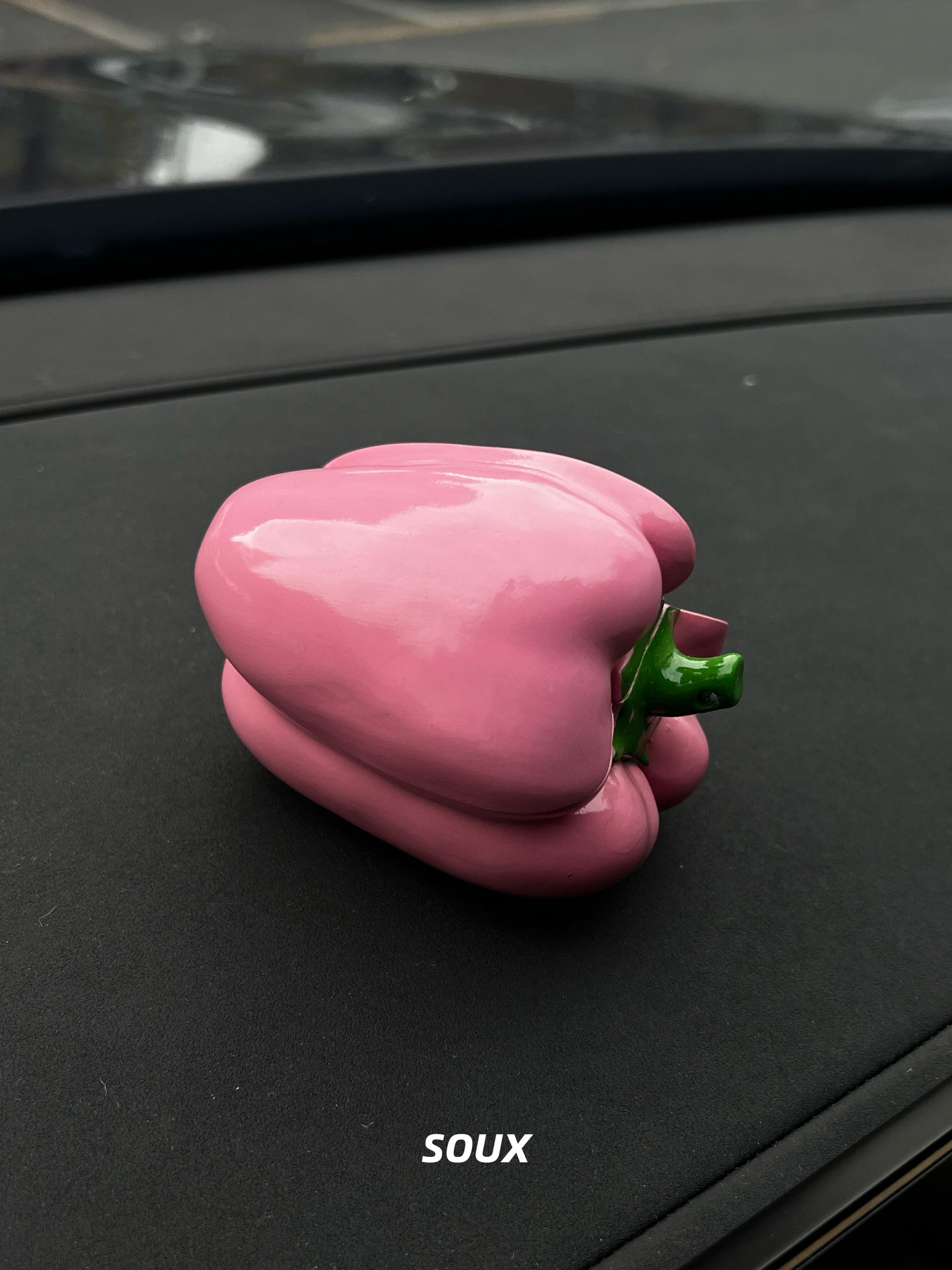 Pink Sweet Pepper AirPods Case | AirPods Case | Three Fleas