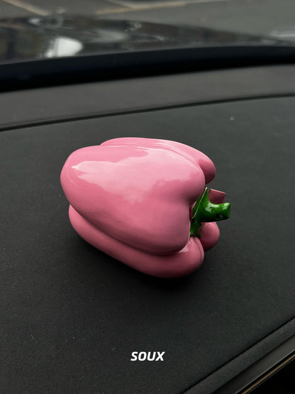 Pink Sweet Pepper AirPods Case | AirPods Case | Three Fleas