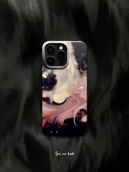 Pink Wind Printed Phone Case