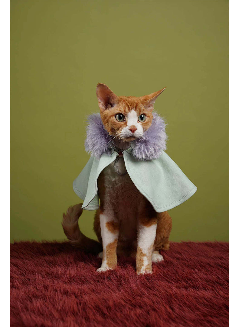 Plush Cat Dog Cape