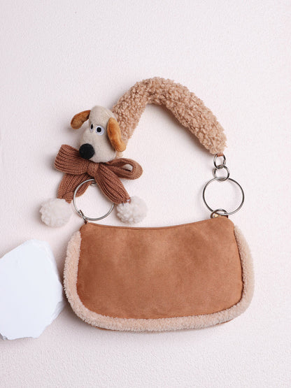 Plush Puppy Shoulder Bag