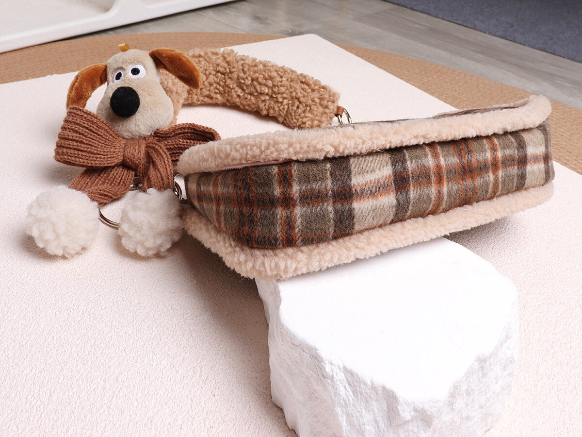 Plush Puppy Shoulder Bag