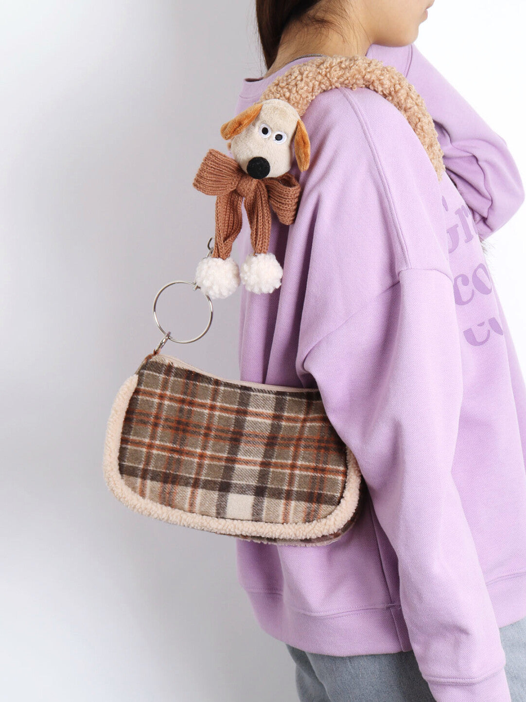 Plush Puppy Shoulder Bag